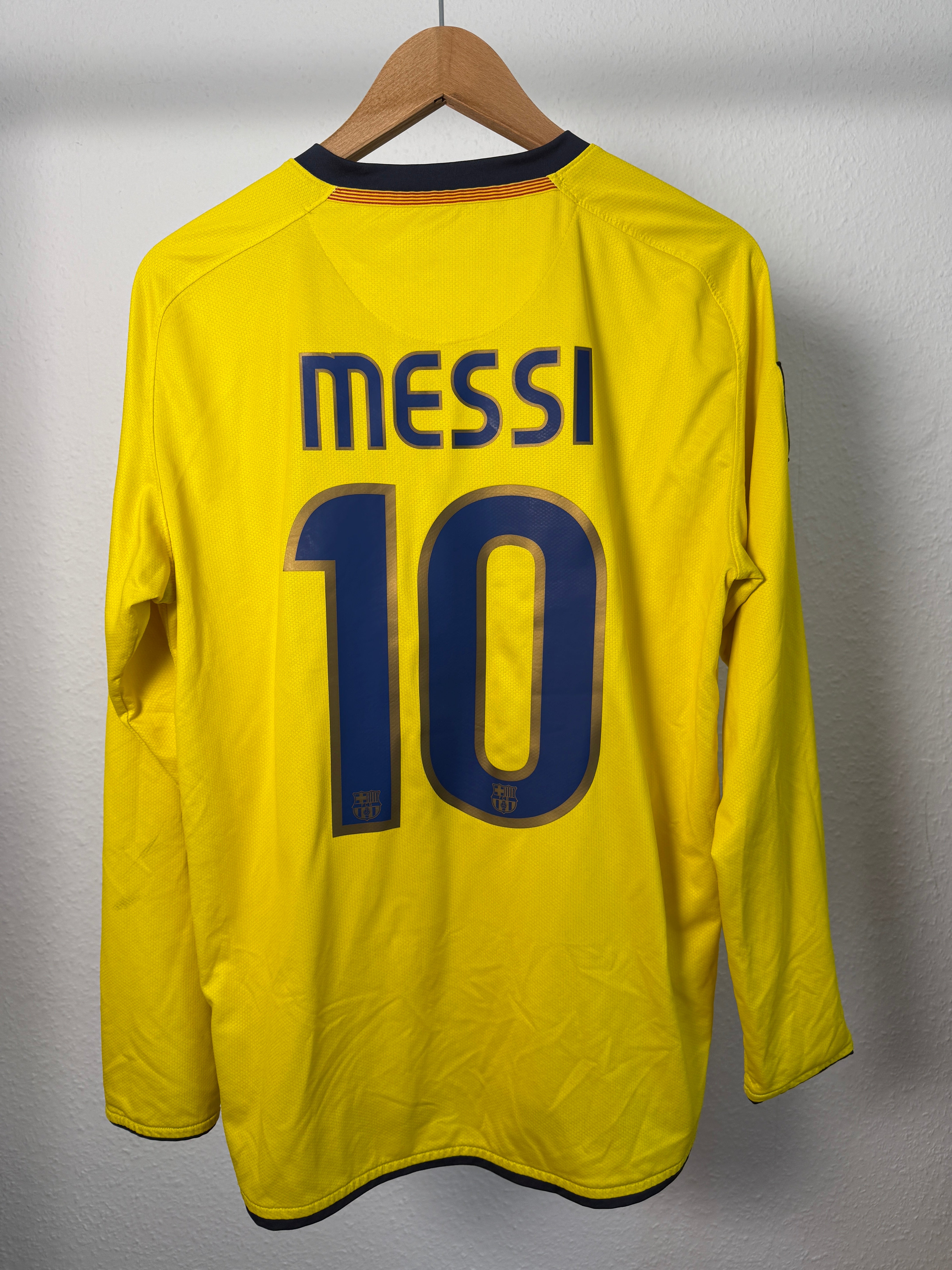 FC Barcelona 2009/10 Auswärtstrikot Langarm – Messi #10 – IMG_2593.JPG