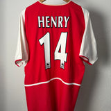 🔴⚪ Arsenal FC 2002 Heimtrikot – Größe L