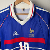 Frankreich Heimtrikot 1998 – Zidane #10 – XL