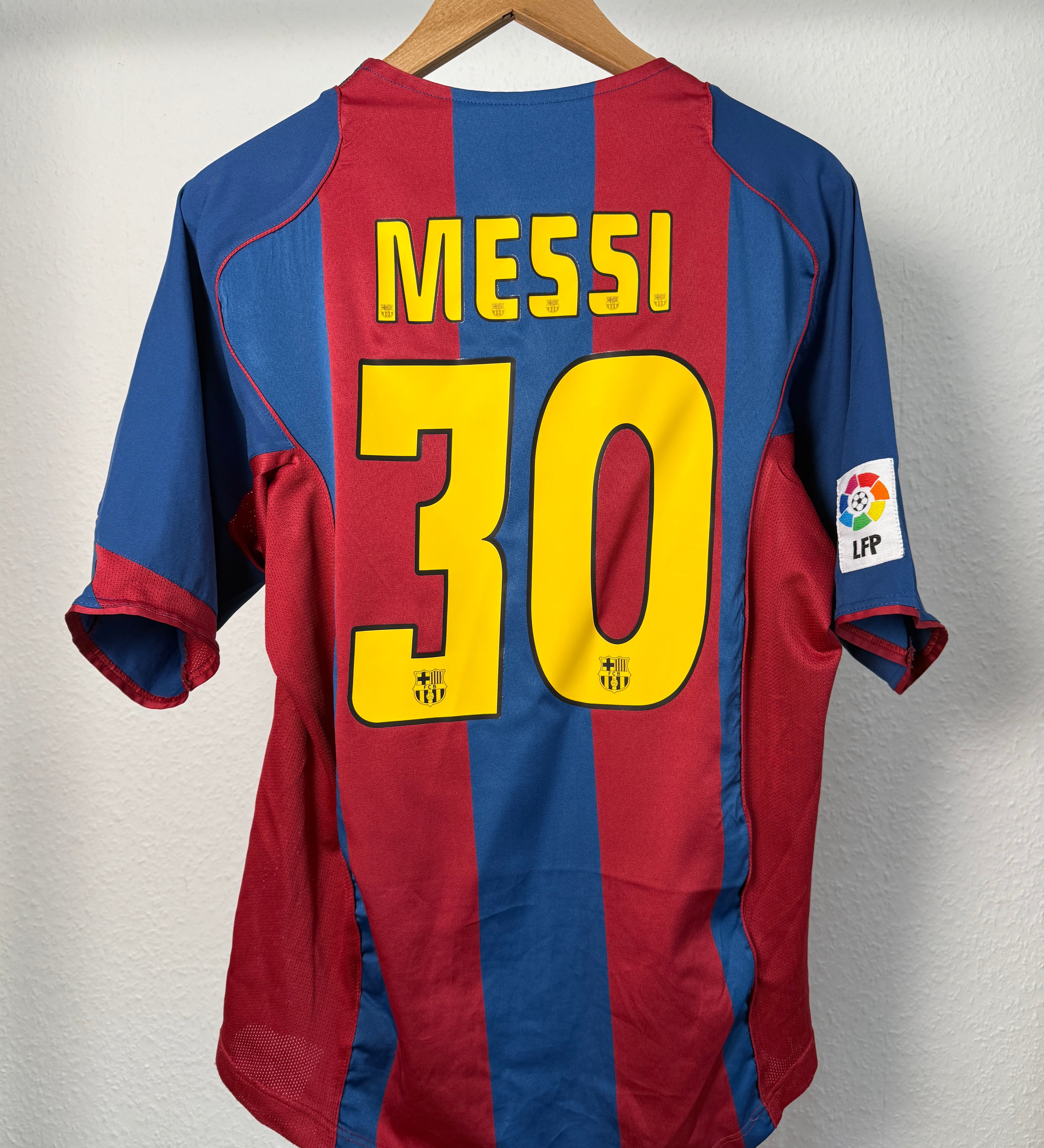 FC Barcelona 2004/05 Heimtrikot – Messi #30 – Foto 9