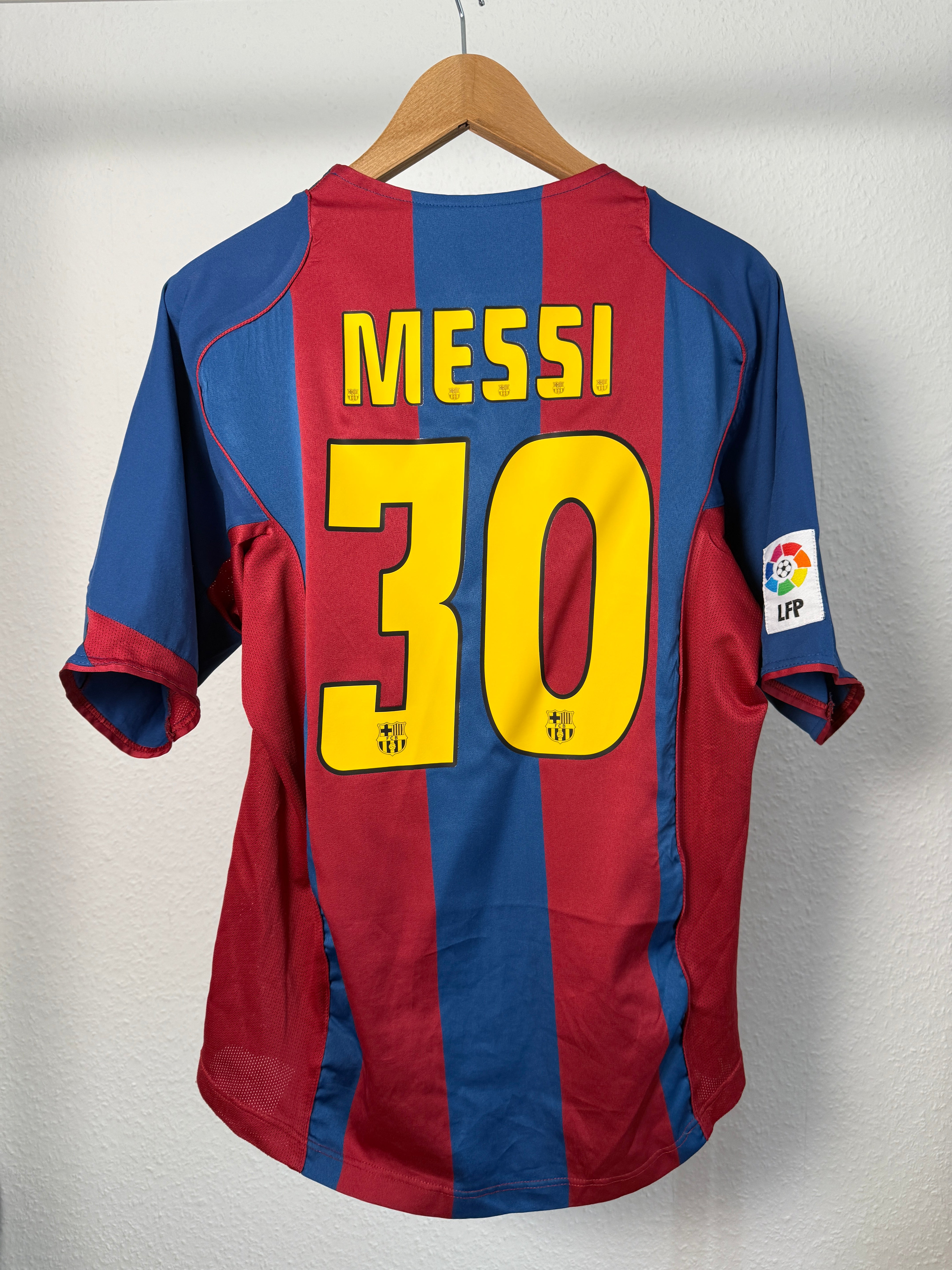 FC Barcelona 2004/05 Heimtrikot – Messi #30 – Foto 9