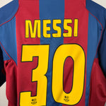 FC Barcelona 2004/05 Heimtrikot – Messi #30 – Foto 10
