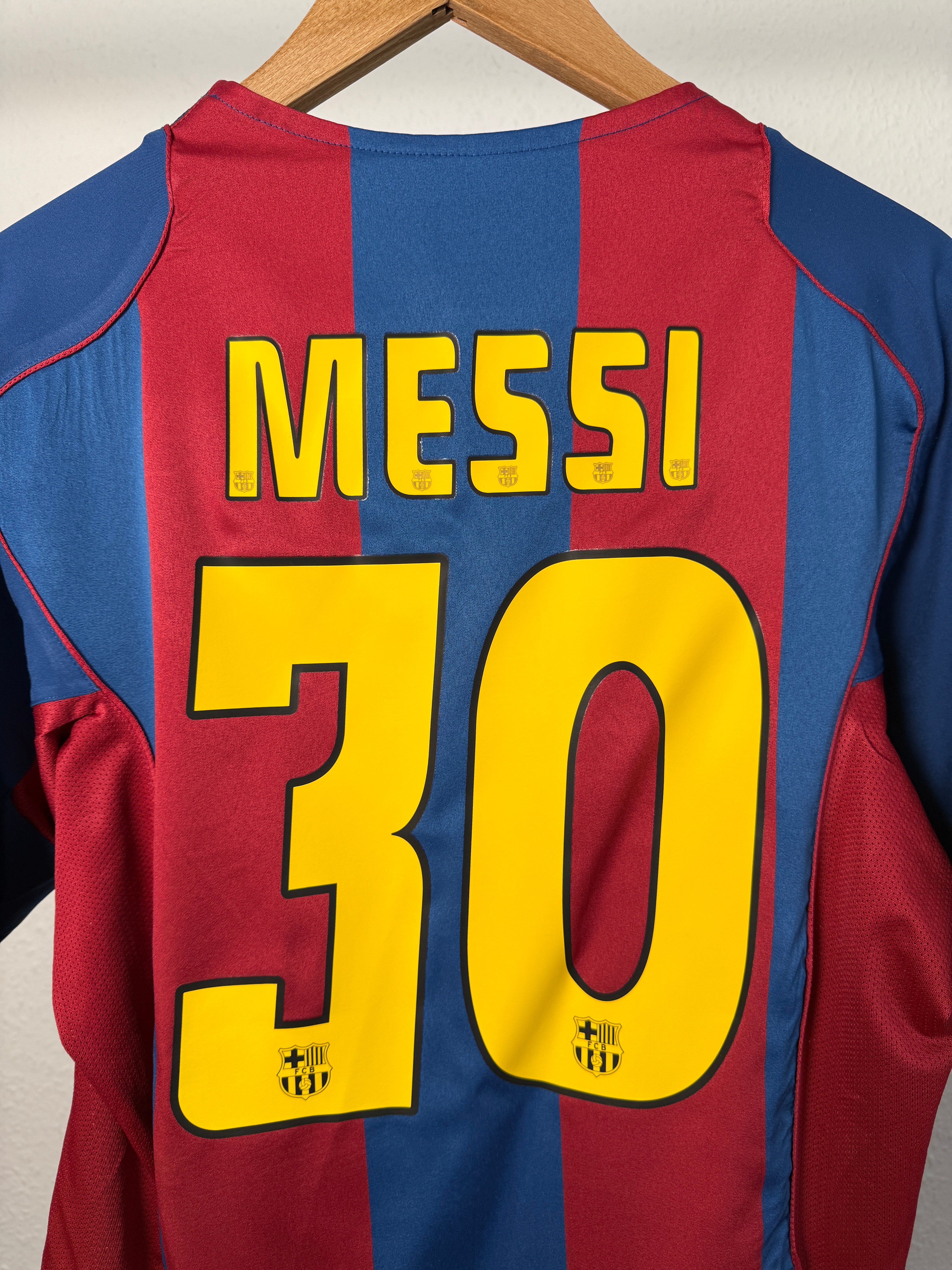 FC Barcelona 2004/05 Heimtrikot – Messi #30 – Foto 10