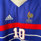 Frankreich Heimtrikot 1998 – Zidane #10 – XL