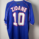 Frankreich Heimtrikot 1998 – Zidane #10 – XL