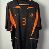 Niederlande 2002 Auswärtstrikot – Nike (vermutlich XXL) – Stam #3