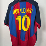 FC Barcelona 2003/04 Heimtrikot – Ronaldinho #10 – Foto 8