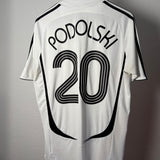 Deutschland DFB 2006 WM Heimtrikot – Adidas (M) – Podolski #20