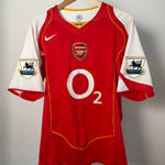 Arsenal FC 2004/05 Heimtrikot – Dennis Bergkamp #10 – M – IMG_2676.JPG