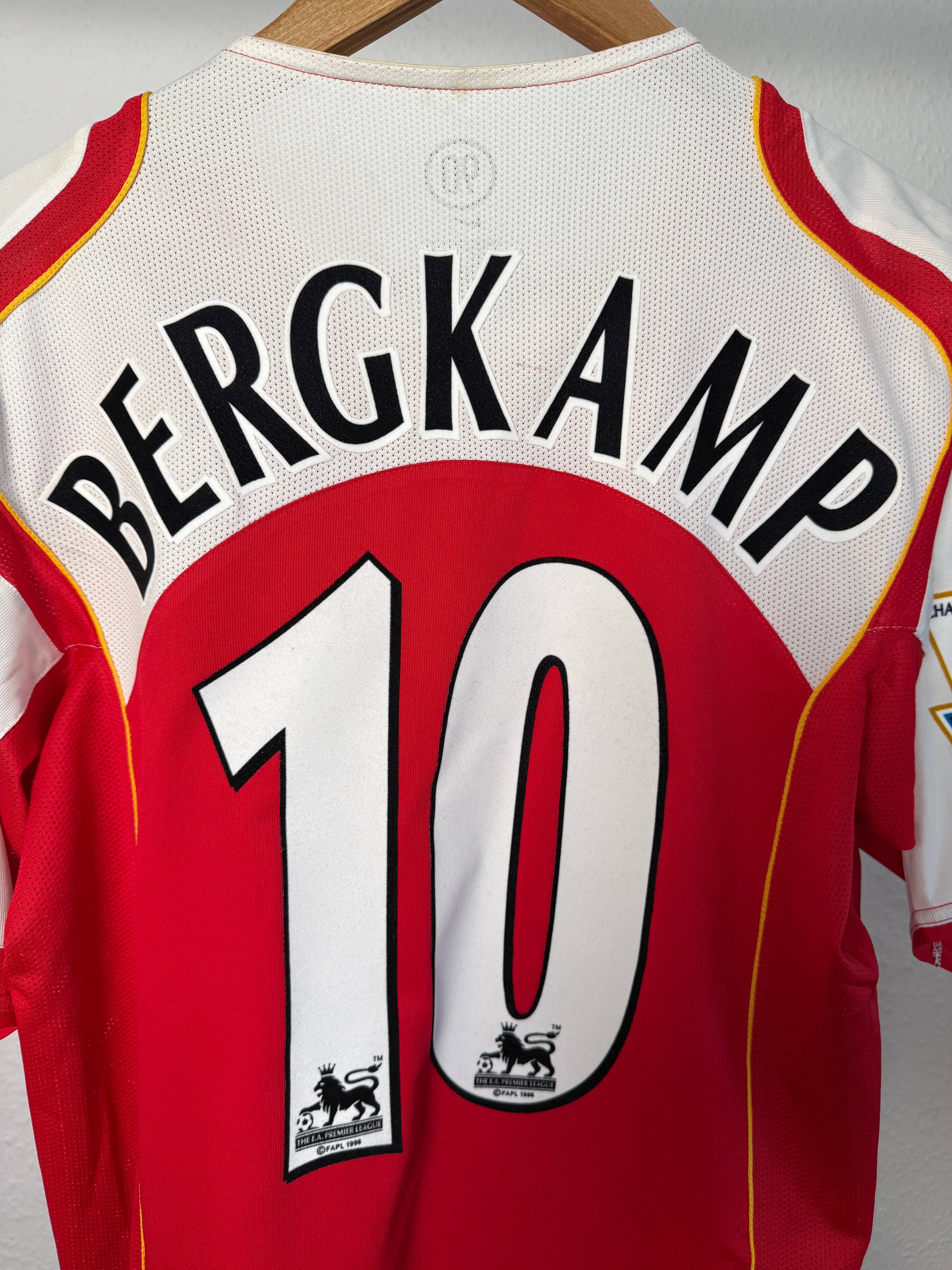 Arsenal FC 2004/05 Heimtrikot – Dennis Bergkamp #10 – M – IMG_2682.JPG