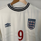 England 2000 Heimtrikot – Alan Shearer #9 – Umbro (L)