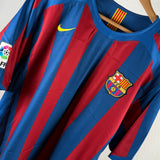 FC Barcelona 2005/06 Heimtrikot – Deco #20 – Größe XL