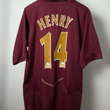 Arsenal FC 2005/06 Burgundy Heimtrikot – Highbury Edition – Größe XL