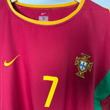 Portugal 2002 Heimtrikot – Figo #7 – Größe XL