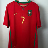 Portugal 2008 Heimtrikot – Cristiano Ronaldo #7 – L