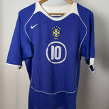 Brasilien 2004 Auswärtstrikot – Ronaldinho – L