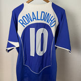 Brasilien 2004 Auswärtstrikot – Ronaldinho – L