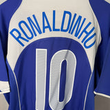 Brasilien 2004 Auswärtstrikot – Ronaldinho – L