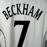 England 2002 Heimtrikot – David Beckham #7 – Umbro (M)