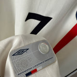 England 2002 Heimtrikot – David Beckham #7 – Umbro (M)