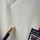 England 2002 Heimtrikot Langarm – David Beckham #7 – Umbro (M)