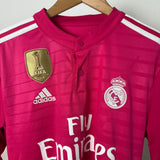 Real Madrid 2014/15 Heimtrikot – Marcelo #12 – adidas – M – FIFA World Champions Patch
