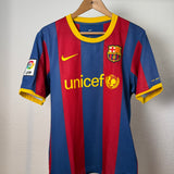 FC Barcelona 2010/11 Heimtrikot – David Villa #7 – Nike (M)