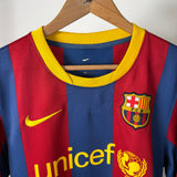 FC Barcelona 2010/11 Heimtrikot – David Villa #7 – Nike (M)