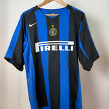 Inter Mailand 2005/06 Heimtrikot – Adriano (XL)