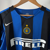 Inter Mailand 2005/06 Heimtrikot – Adriano (XL)