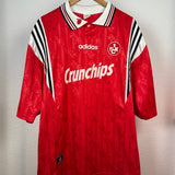 1. FC Kaiserslautern 1996/97 Auswärtstrikot – CRUNCHIPS – adidas – XXL