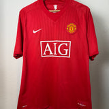 Manchester United 2007/08 Heimtrikot – Cristiano Ronaldo #7 – XL