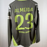 Werder Bremen 2007/08 Auswärtstrikot – Almeida (#23) – XL – Matchworn signiert