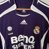 Real Madrid 2006/07 Drittes Trikot – Beckham #23 – adidas (L)