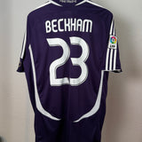 Real Madrid 2006/07 Drittes Trikot – Beckham #23 – adidas (L)