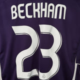 Real Madrid 2006/07 Drittes Trikot – Beckham #23 – adidas (L)