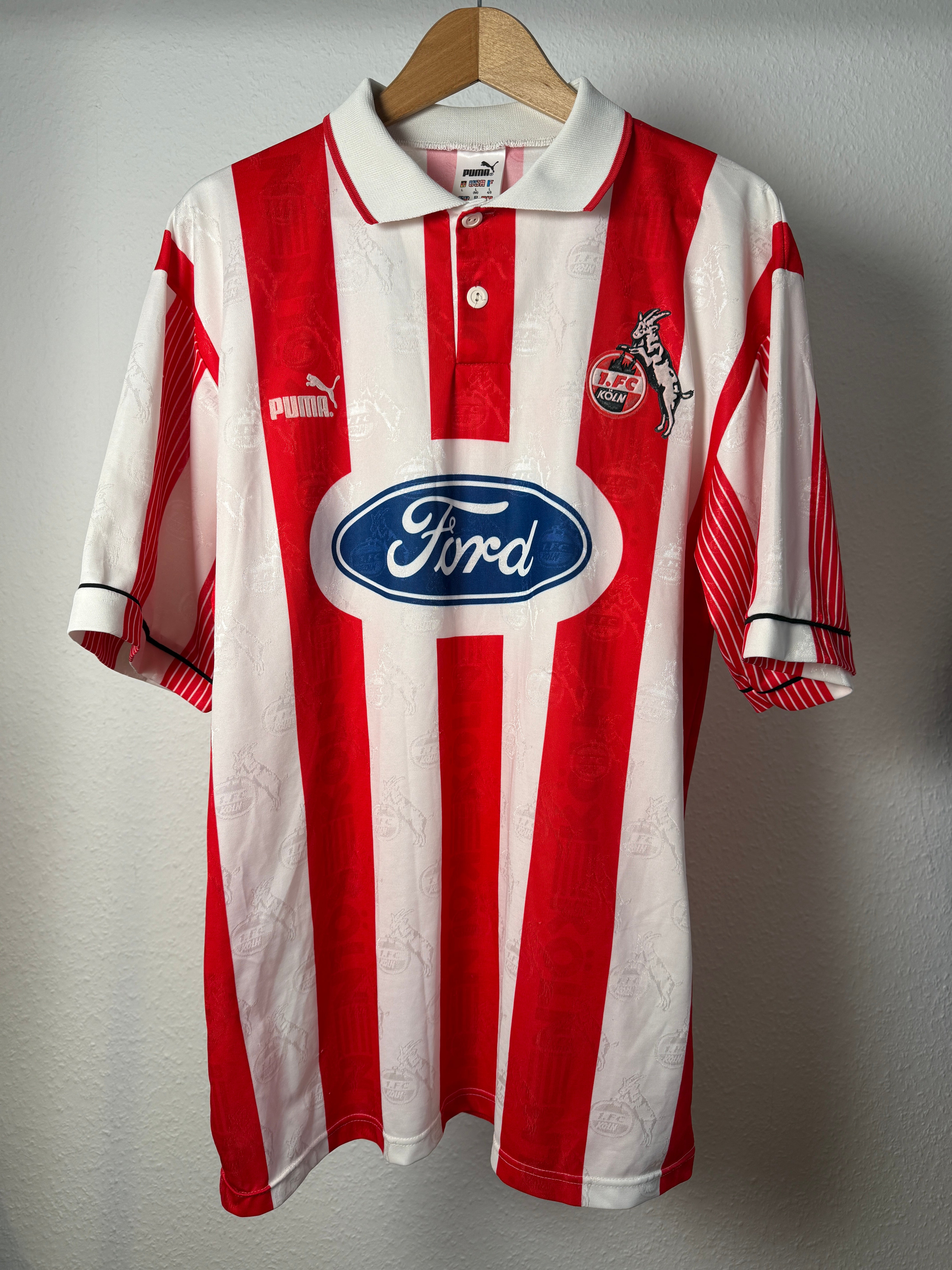 1. FC Köln 1995/96 Heimtrikot – Puma – Ford – Foto 1