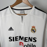 Real Madrid 2003/04 Heimtrikot – Zidane #5 – adidas (XL)