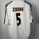Real Madrid 2003/04 Heimtrikot – Zidane #5 – adidas (XL)