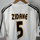 Real Madrid 2003/04 Heimtrikot – Zidane #5 – adidas (XL)