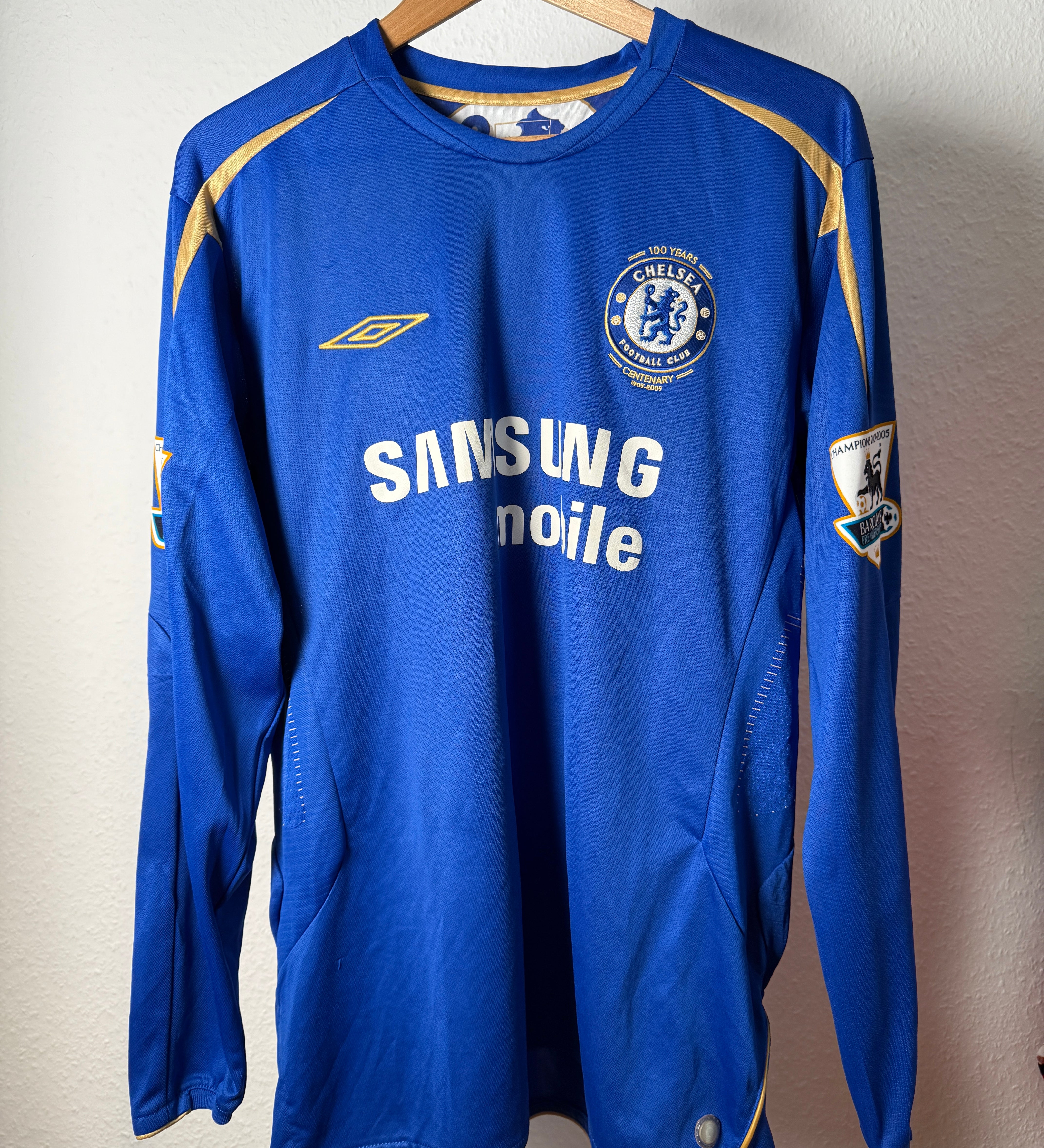 Chelsea FC 2005/06 Heimtrikot – Drogba #15 – Centenary – Foto 1