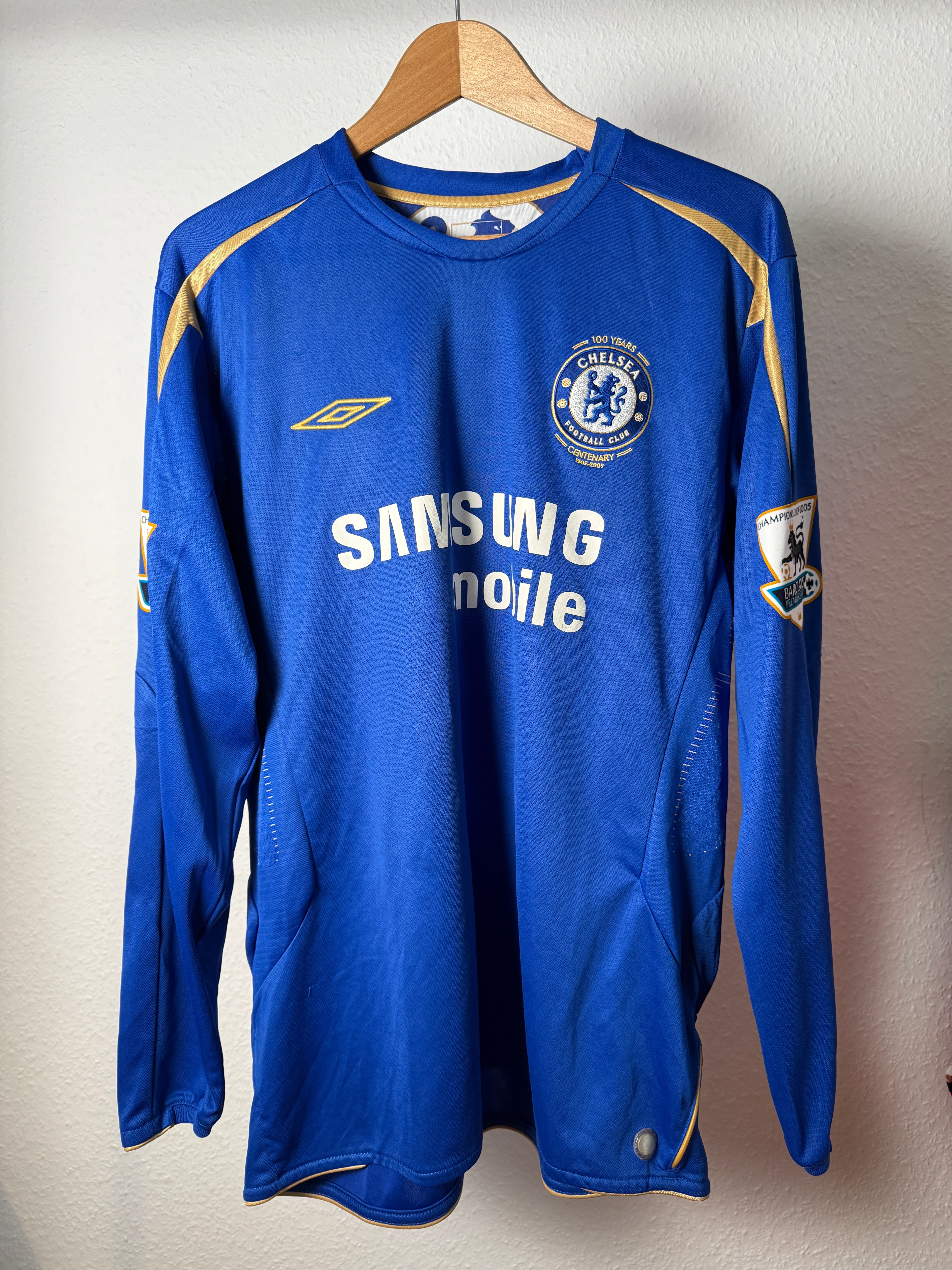 Chelsea FC 2005/06 Heimtrikot – Drogba #15 – Centenary – Foto 1