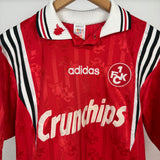 1. FC Kaiserslautern 1997 Home Jersey – Wagner #8 – CRUNCHIPS – S