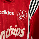 1. FC Kaiserslautern 1997 Home Jersey – Wagner #8 – CRUNCHIPS – S