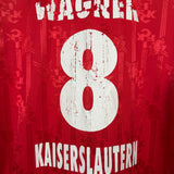 1. FC Kaiserslautern 1997 Home Jersey – Wagner #8 – CRUNCHIPS – S