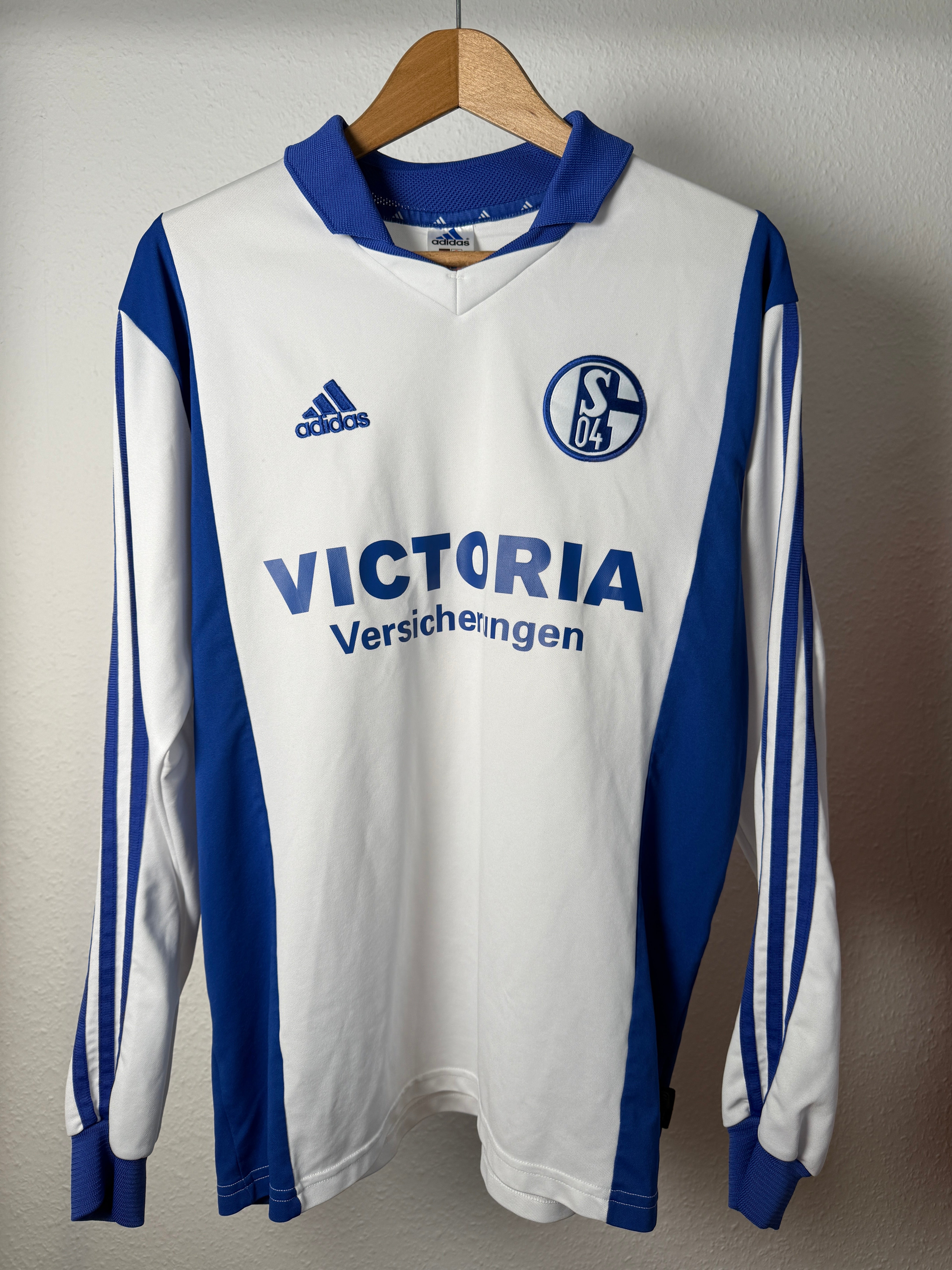 FC Schalke 04 2001/02 Heimtrikot – Sand #11 – Foto 1