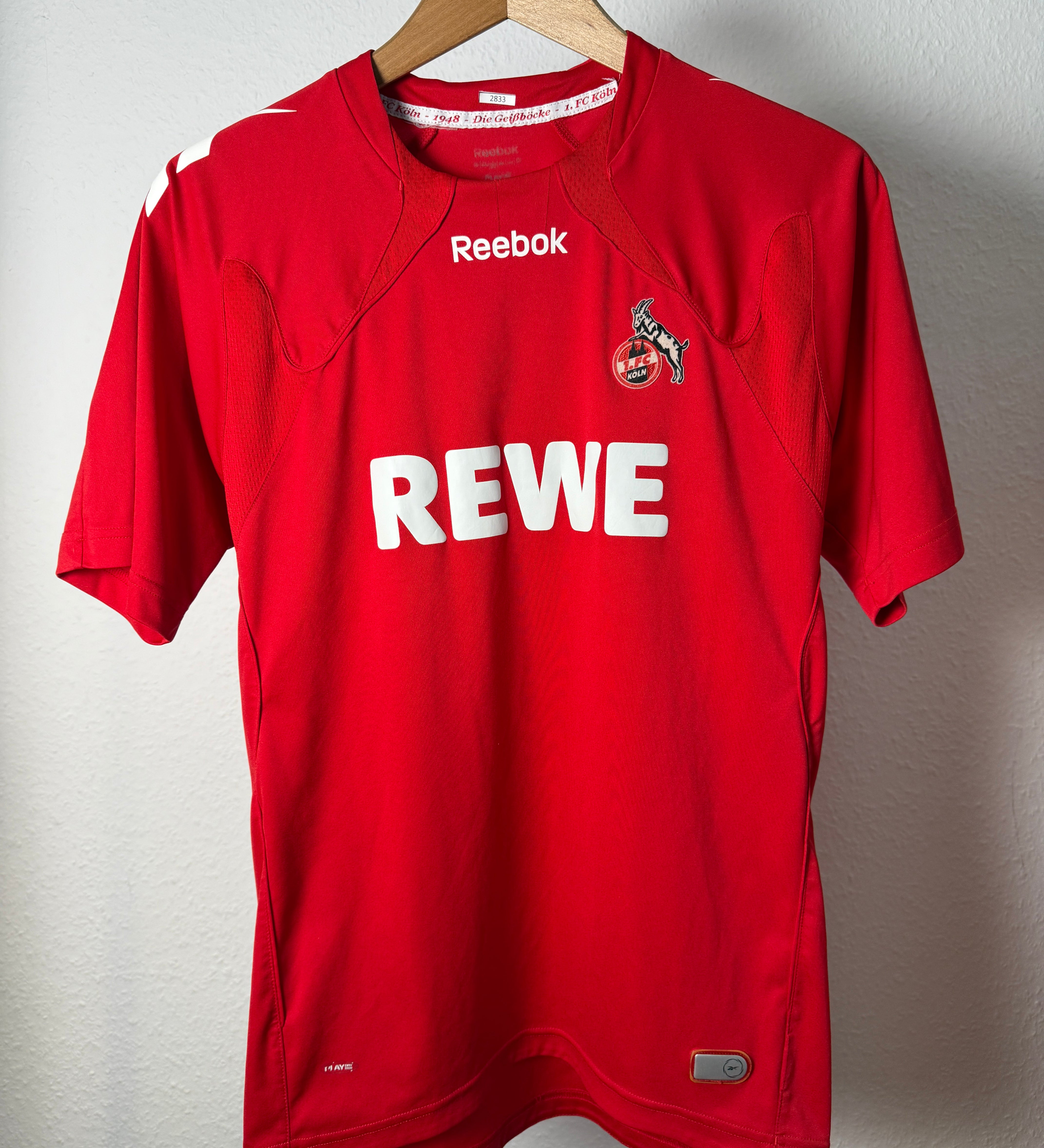 1. FC Köln 2008/09 Heimtrikot – Reebok – REWE – Foto 1