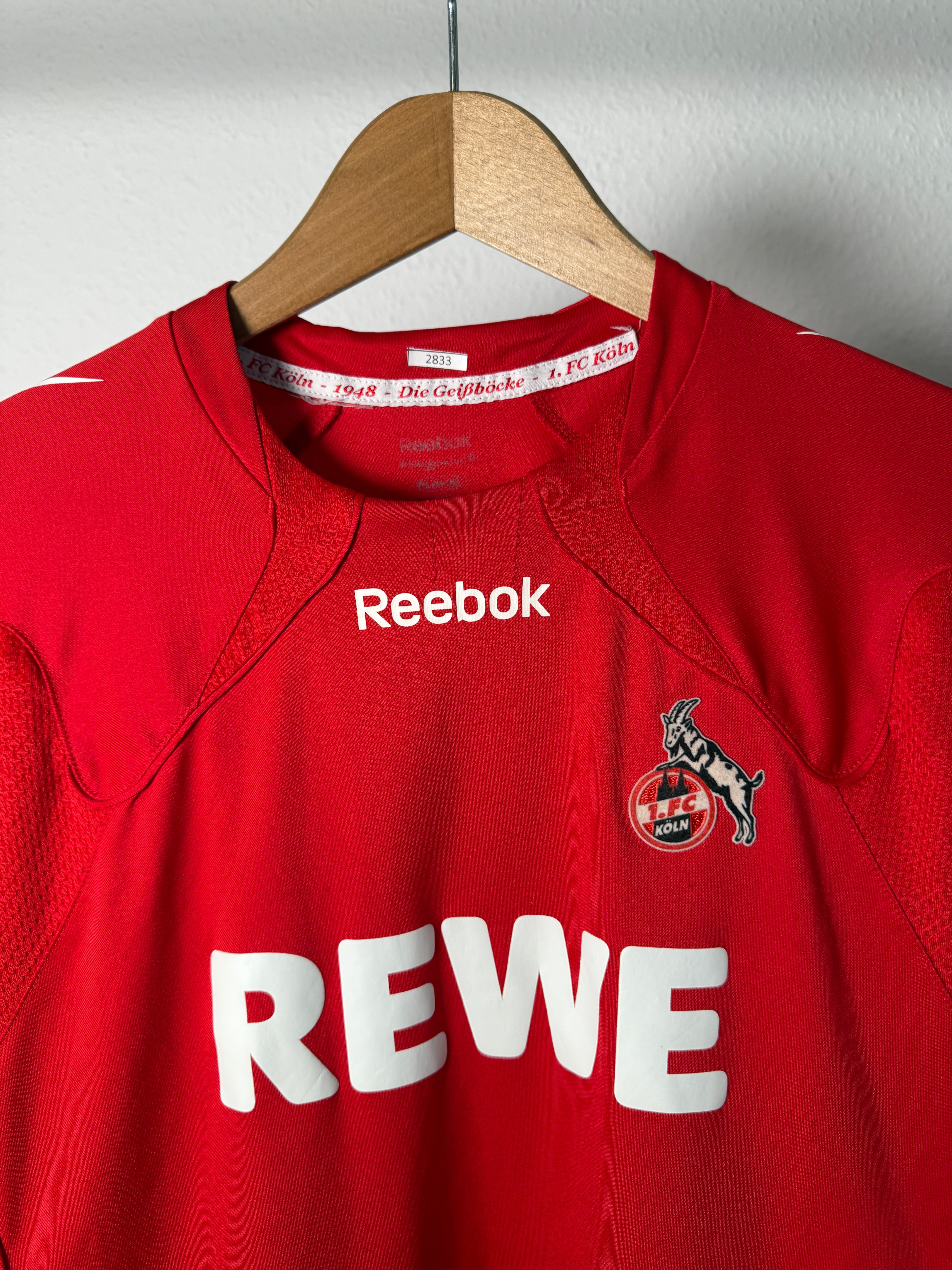 Rewe German 1. FC Köln 2008/09 Home Shirt – Reebok – REWE XS/S – Jersely