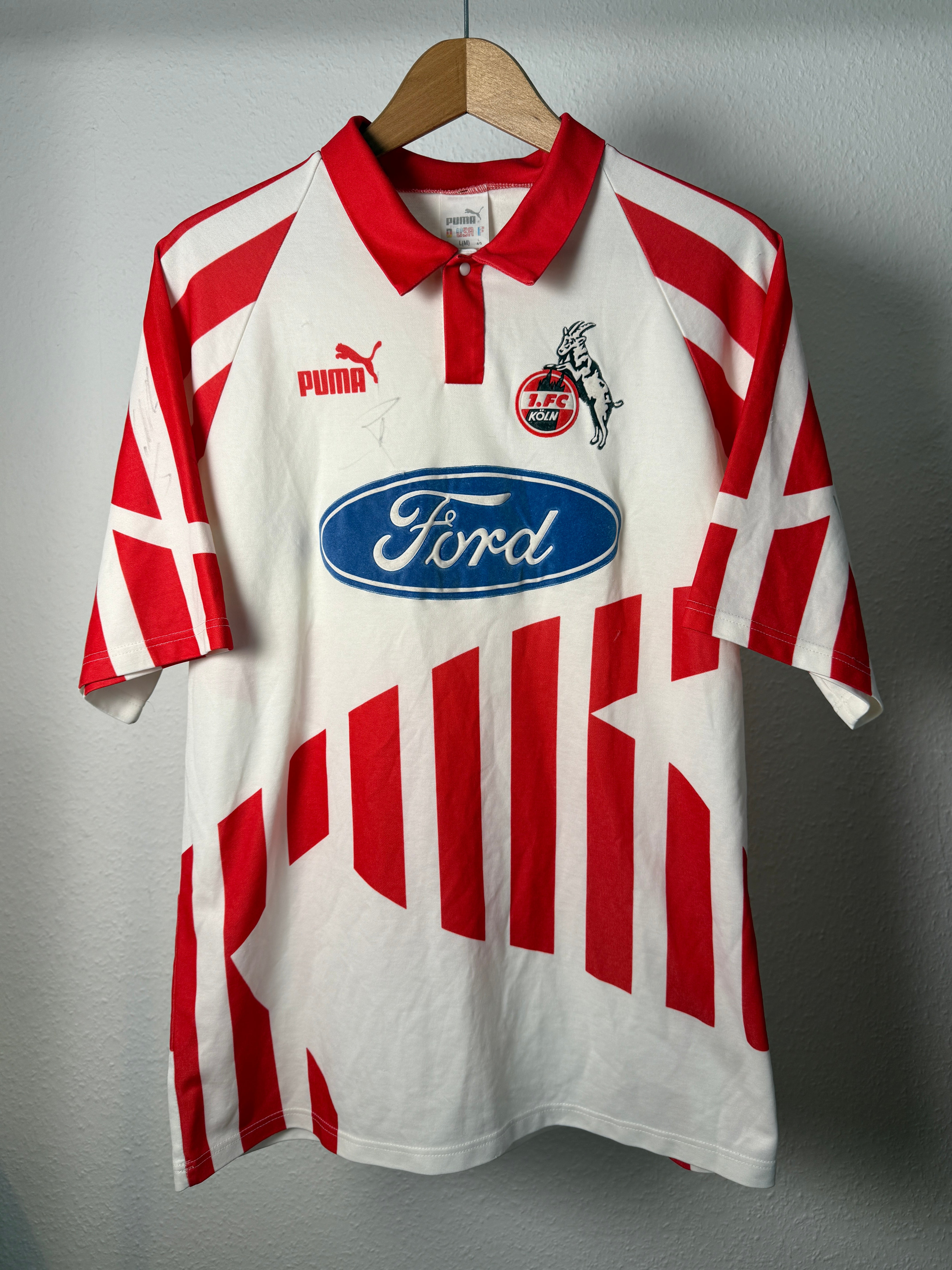 1. FC Köln 1994/95 Heimtrikot – Puma – Ford – Foto 1