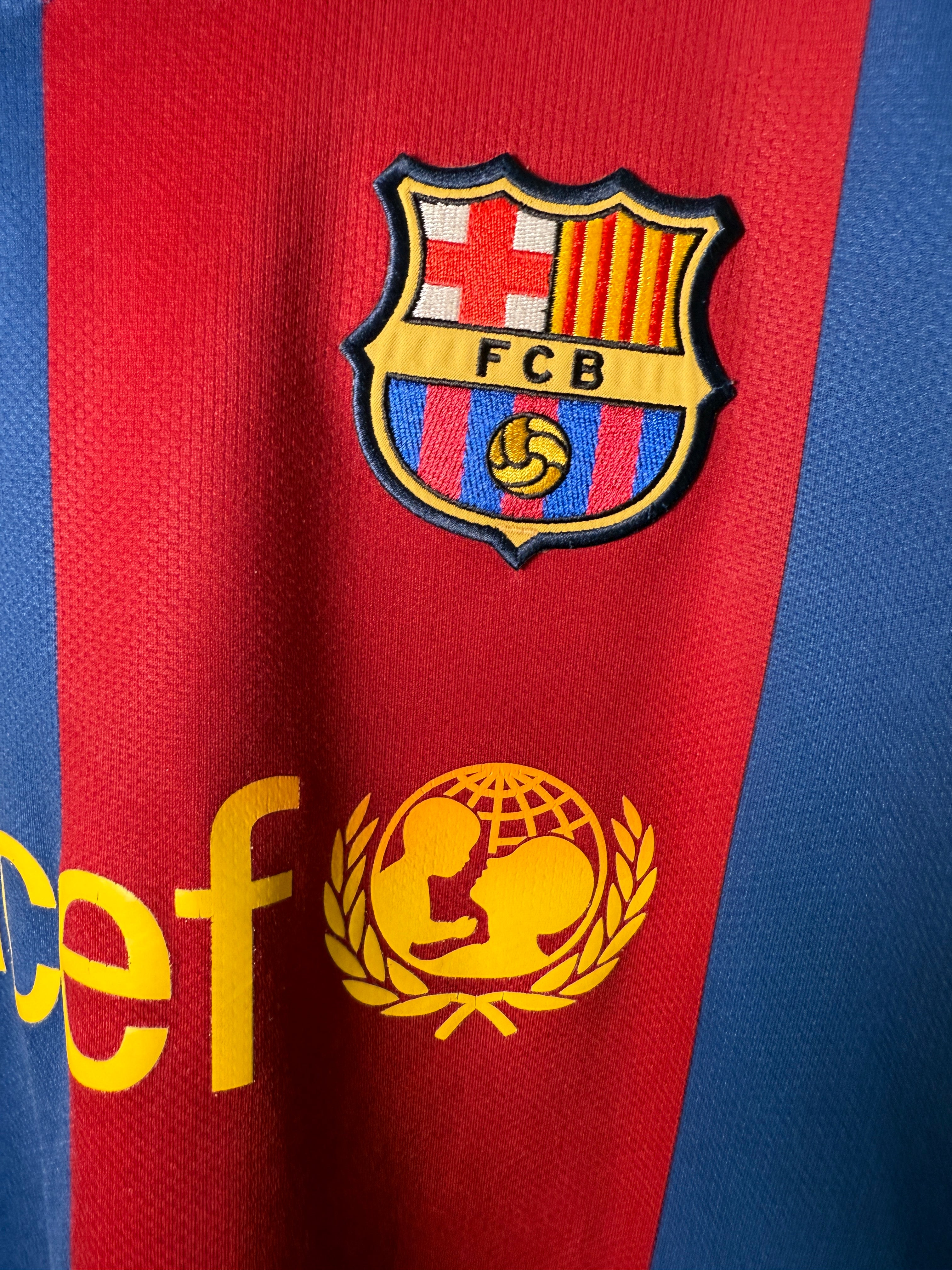 FC Barcelona 2007/08 Heimtrikot – Messi #19 – Camp Nou 50 – Foto 3